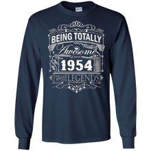Awesome Since 1954 63rd Birthday T Shirt 63 Years Old