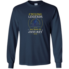 Cycling Legends Are Born In January Shirt Gear Apparel 2