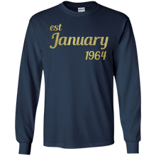 est January 1964 T-Shirt - 53rd Birthday gift Tee