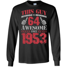 Vintage Born in 1953 64th Birthday Gifts 64 This Guy Awesome