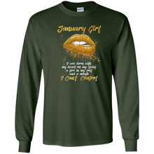 I'm a January Girl Shirt Funny Birthday T-Shirt for Women