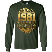 1981 The Birth Of Legends Vintage Classic 37 Years Old 37th