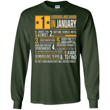 legends are born in january