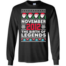 November 2012 The Birth Of Legends Christmas T Shirt