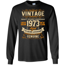 Vintage Genuine Made In 1973 44th Birthday Gift 44 years old