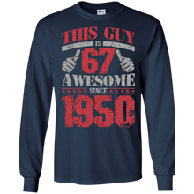 Vintage Born in 1950 67th Birthday Gifts 67 This Guy Awesome