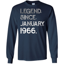 Legend Since January 1966 Shirt - 52th Birthday Gifts