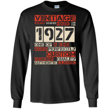 Vintage Genuine Made In 1927 91st Birthday Gift 91 years old