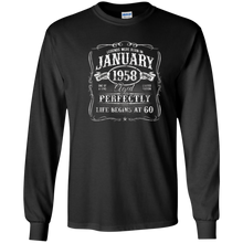 Legends Were Born In January 1958 T-Shirt 60th Birthday