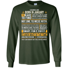 legends are born in january