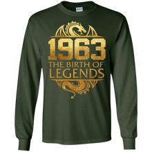 1963 The Birth Of Legends Vintage Classic 55 Years Old 55th