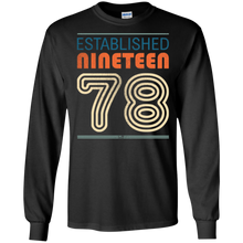 Vintage 1978 40th Birthday T Shirt 40 Yrs Years Old T-Shirt