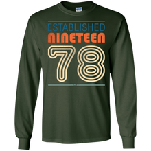 Vintage 1978 40th Birthday T Shirt 40 Yrs Years Old T-Shirt