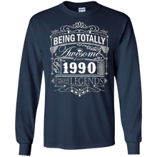 Awesome Since 1990 27th Birthday T Shirt 27 Years Old