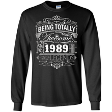 Awesome Since 1989 28th Birthday T Shirt 28 Years Old