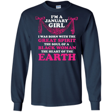 I'm A January Girl Shirt January Girl T-Shirt January Born
