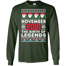 November 2010 The Birth Of Legends Christmas T Shirt