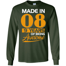 9th Birthday Made In 2008 Tee Shirt