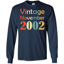 Retro Classic Vintage November 2002 - 15th Gift 15 Years Old