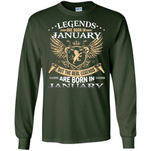 legends are born in january