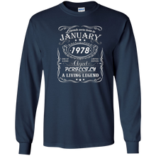 Legends Were born in January 1978 - 40th Birthday Gift