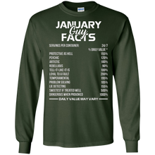 JANUARY GUY FACTS T-SHIRT