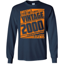 Legends Awesome are born Retro Vintage made in 2000 17th