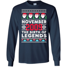 November 2009 The Birth Of Legends Christmas T Shirt