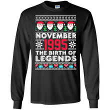 November 1995 The Birth Of Legends Christmas T Shirt