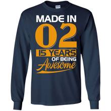 15th Birthday Made In 2002 Tee Shirt