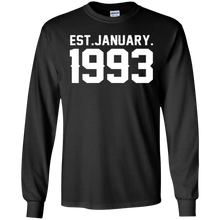 Happy 1993 it's My 24 th Birthday Gift Ideas Tshirt For Love