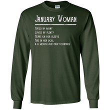January Woman Birthday My Heart On My Sleeve A Fire My Soul