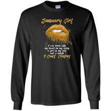 I'm a January Girl Shirt Funny Birthday T-Shirt for Women