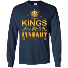 Kings Are Born In January Shirt