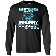 Video Gamer Birthday January Immortal Tee Shirt