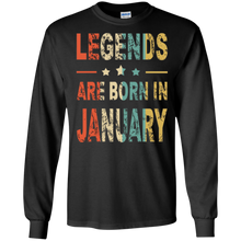 legends are born in january