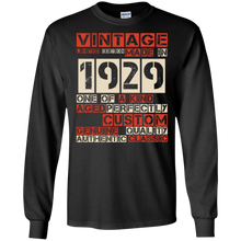 Vintage Genuine Made In 1929 89th Birthday Gift 89 years old