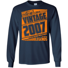 Legends Awesome are born Retro Vintage made in 2007 10th