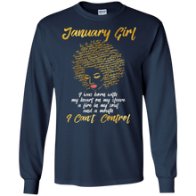 I'm a January Girl Shirt Funny Birthday T-Shirt for Women