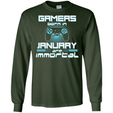 Video Gamer Birthday January Immortal Tee Shirt