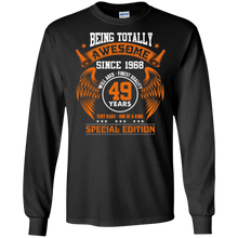 Vintage Born in 1968 49th Birthday 49 Years Old Awesome Gift