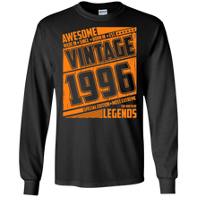 Legends Awesome are born Retro Vintage made in 1996 21th