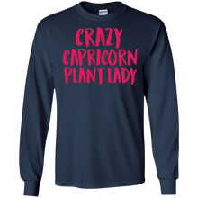 CRAZY CAPRICORN PLANT LADY I LOVE MY HOUSE PLANTS T-SHIRT