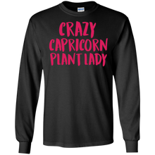 CRAZY CAPRICORN PLANT LADY I LOVE MY HOUSE PLANTS T-SHIRT