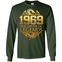 1969 The Birth Of Legends Vintage Classic 49 Years Old 49th