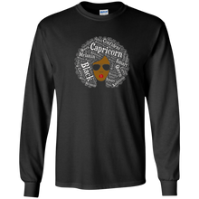Capricorn Afro Black Queen Birthday T-Shirt for Black Women