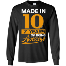 7th Birthday Made In 2010 Tee Shirt