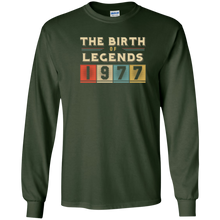 Retro The Birth Of Legend USA 1977 40th Birthday Gift 40 yrs