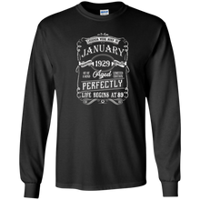 Legends Were Born In Jannuary 1929, 89th Birthday Gift Shirt