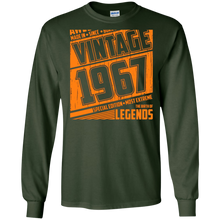 Legends Awesome are born Retro Vintage made in 1967 50th